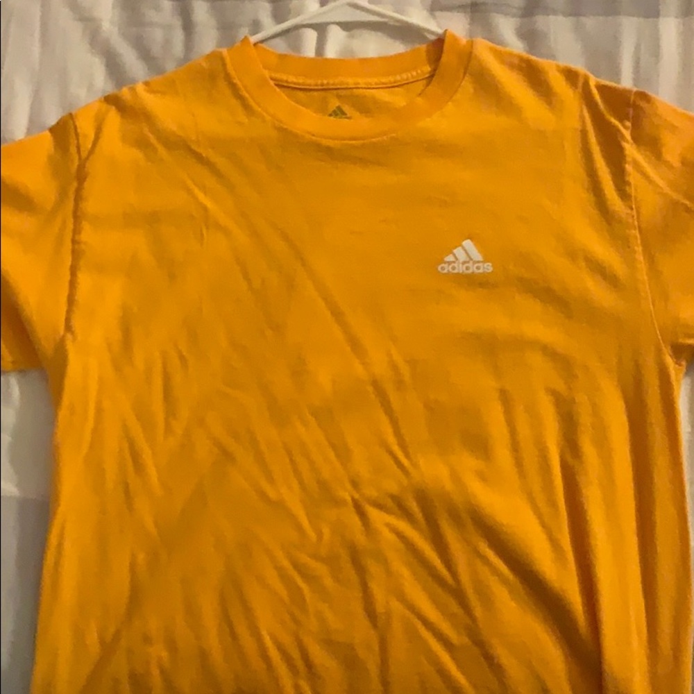 GoldOrange Adidas Shirt !